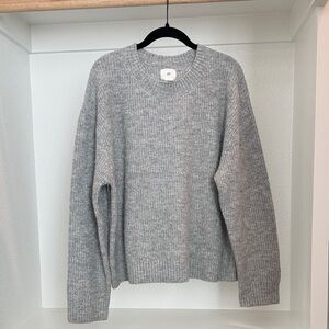 H&M Gray Crewneck Sweater